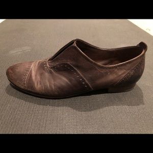 Brown Coclico flats, size 38.5